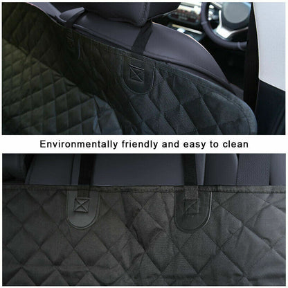 Car Rear Back Seat Cover Pet Dog Cat Auto Protector 100% Waterproof Hammock Mat E4U