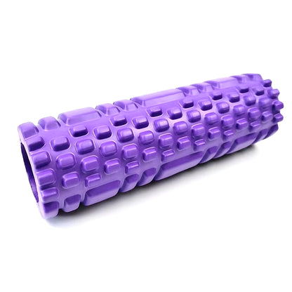 30Cm Yoga Column Foam Fitness Muscle Training Pilates Sports Massage Foam Roller Grid Trigger Point Therapy Home Gym Exercise E4U