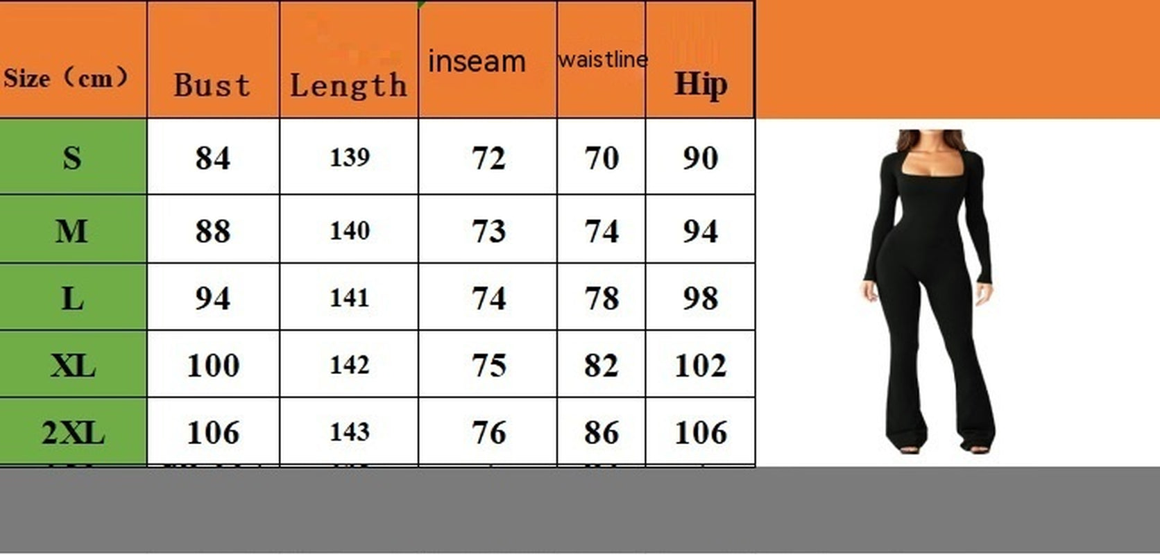 Women Long Sleeve Belly Waist Shaping and Hip Lift Square Collar Wide Leg High Elastic Jumpsuit E4U