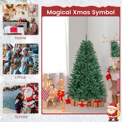 180/225Cm Artificial Christmas Tree with PVC Branch Tips