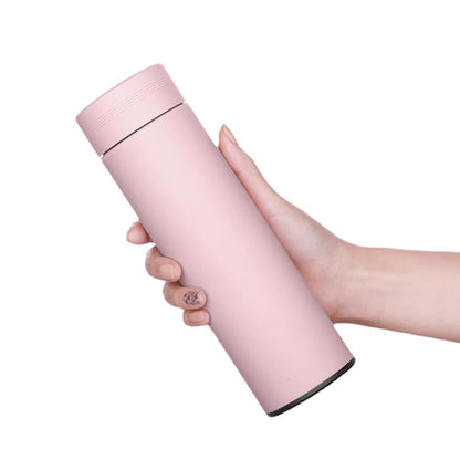 500Ml Smart Water Bottle Stainless Steel Thermos Temperature Display Leakproof Vacuum Flasks Coffee Cup Milk Mug Christmas Gift E4U