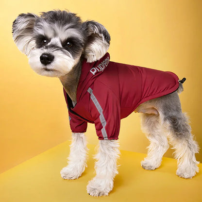 Waterproof Dogs Clothes Reflective Pet Coat for Small Medium Dogs Winter Warm Fleece Dog Jackets Puppy Raincoat Chihuahua Outfit E4U