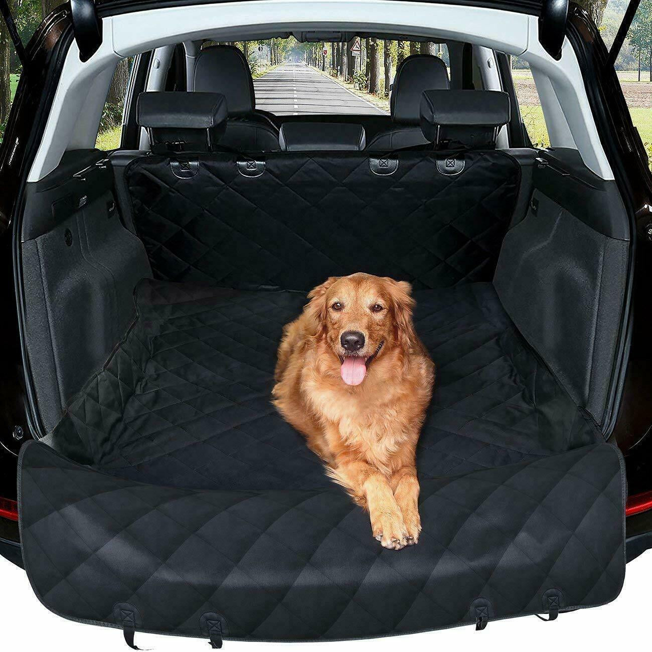 Car Rear Back Seat Cover Pet Dog Cat Auto Protector 100% Waterproof Hammock Mat E4U