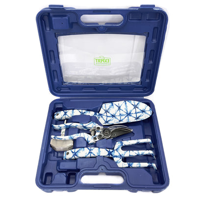 Shibori Gardening Tool Set with Carrying Case (23 Pieces) E4U