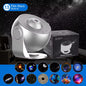 Night Light Galaxy Projector Starry Sky Projector 360° Rotate Planetarium Lamp for Kids Bedroom Valentines Day Gift Wedding Deco E4U