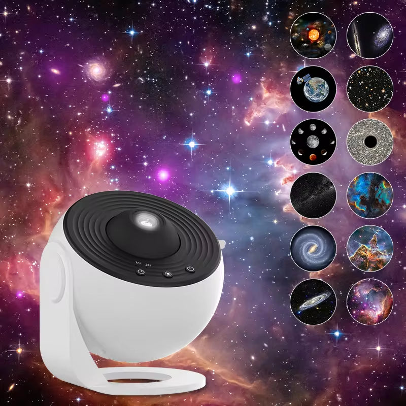 Night Light Galaxy Projector Starry Sky Projector 360° Rotate Planetarium Lamp for Kids Bedroom Valentines Day Gift Wedding Deco E4U