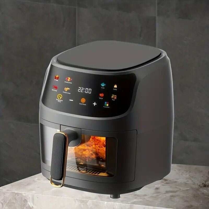 DBL MAX Digital Touch Screen Air Fryer 5 Litre Grey